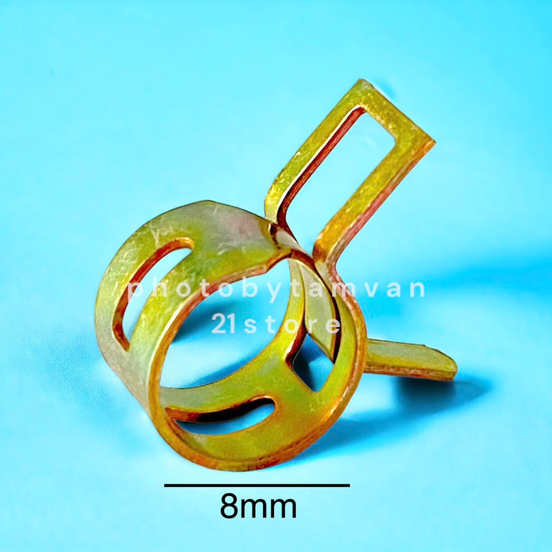 CLAMP KLEMAN SELANG BENSIN SELANG HAWA M8 ORI KUNING