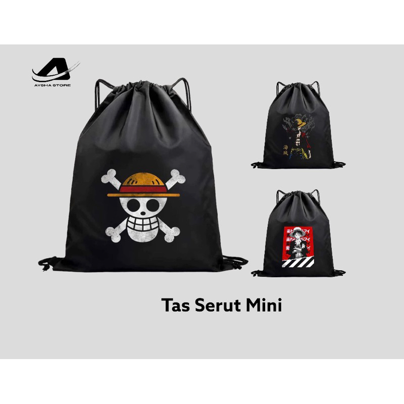 Tas Serut MURAH Model ONEPIECE/ Tas Tali Terbaru Pria Wanita