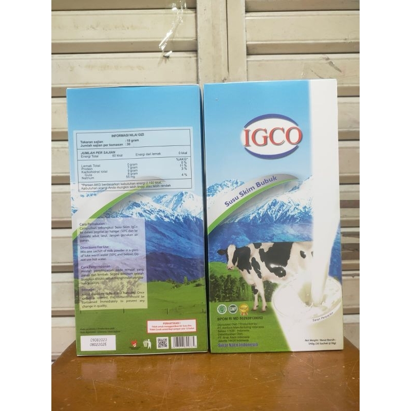 

susu igco colostrum isi 30 sachet
