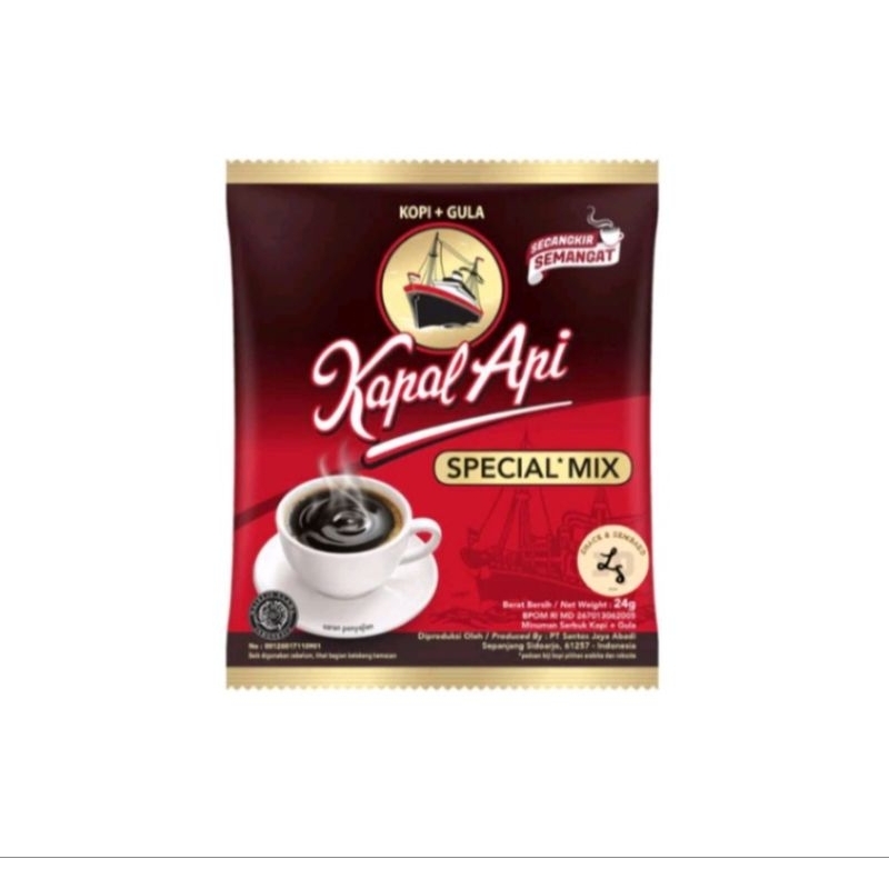 

kopi kapal api mix gula