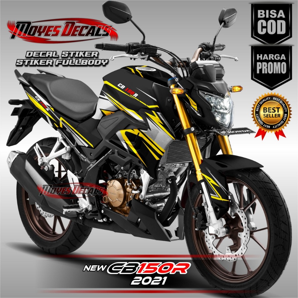 (TERBARU) Decal stiker CB 150 R New Fullbody - stiker Hologram Cbr 150 R New Lis 2