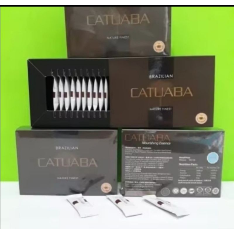 Catuaba Brazilian ( BUKAN CATUREX ) Catuaba Brasilia Catuaba Brazilia asli isi 10 saset
