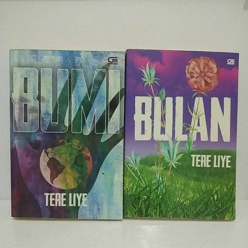 Tere Liye Novel Bumi & Bulan Cetakan Lama | Buku Bekas Murah Ori