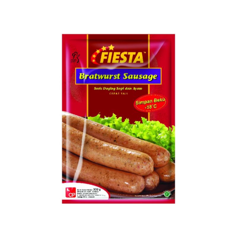 

Fiesta Sosis Bratwurst 300gr