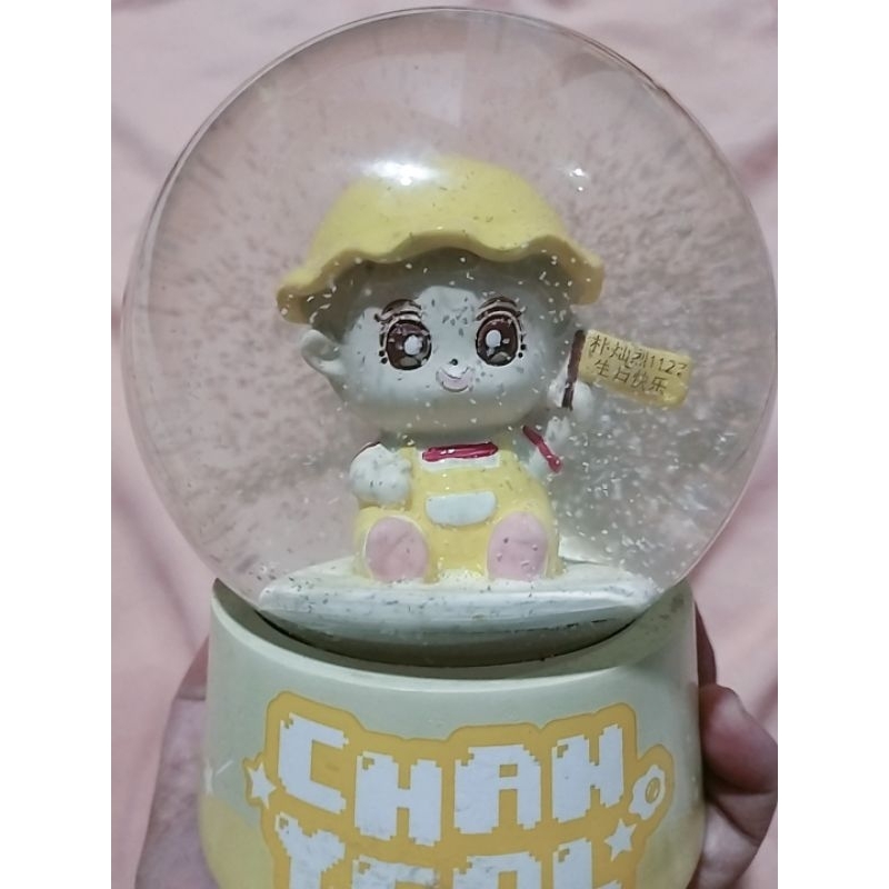 CHANYEOL EXO snow globe by Chanyeol bar