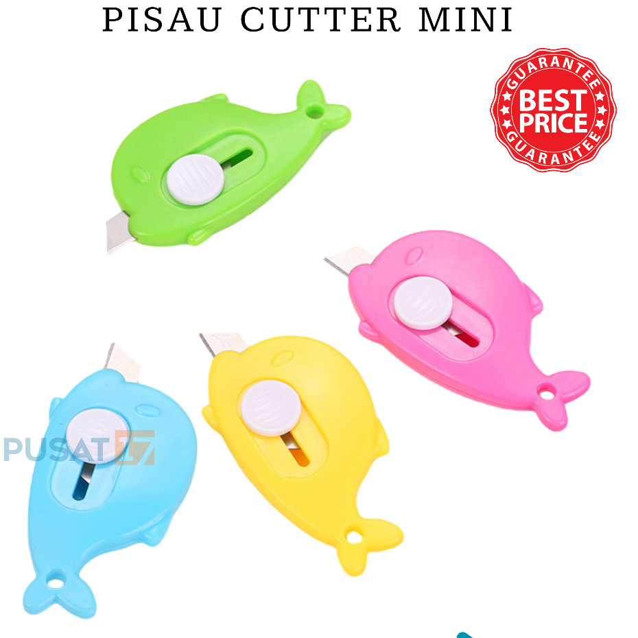 

LAHTE - PISAU CUTTER MINI KARAKTER / PISAU KATER PACKING UNBOXING PAKET KECIL / PISAU PEMOTONG KERTAS MINI KANTOR ATK SEKOLAH TRAVEL PORTABLE KNIFE