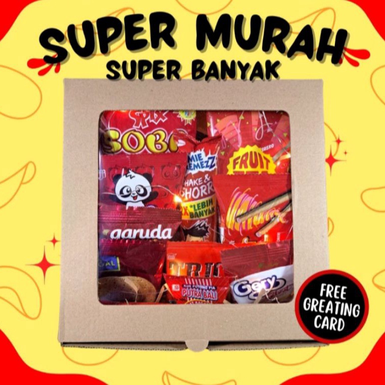 

☄️New event✨ Snack gift box/kado murah