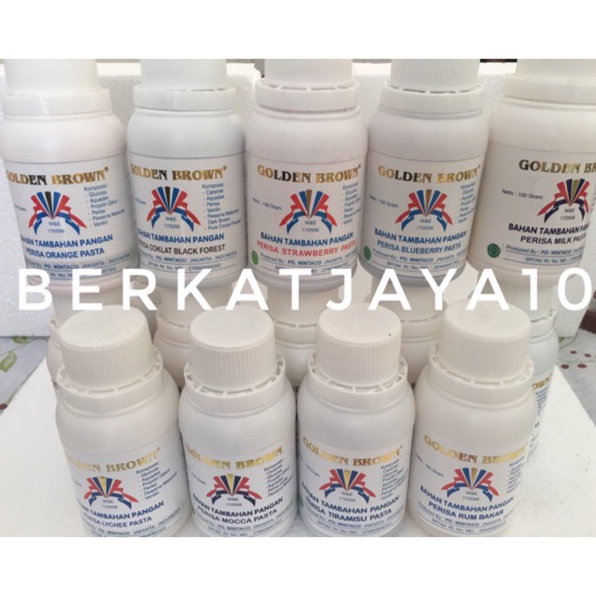 

Terbatas GOLDEN BROWN Pasta Perisa makanan Kemasan Botol 100 Gram Sale
