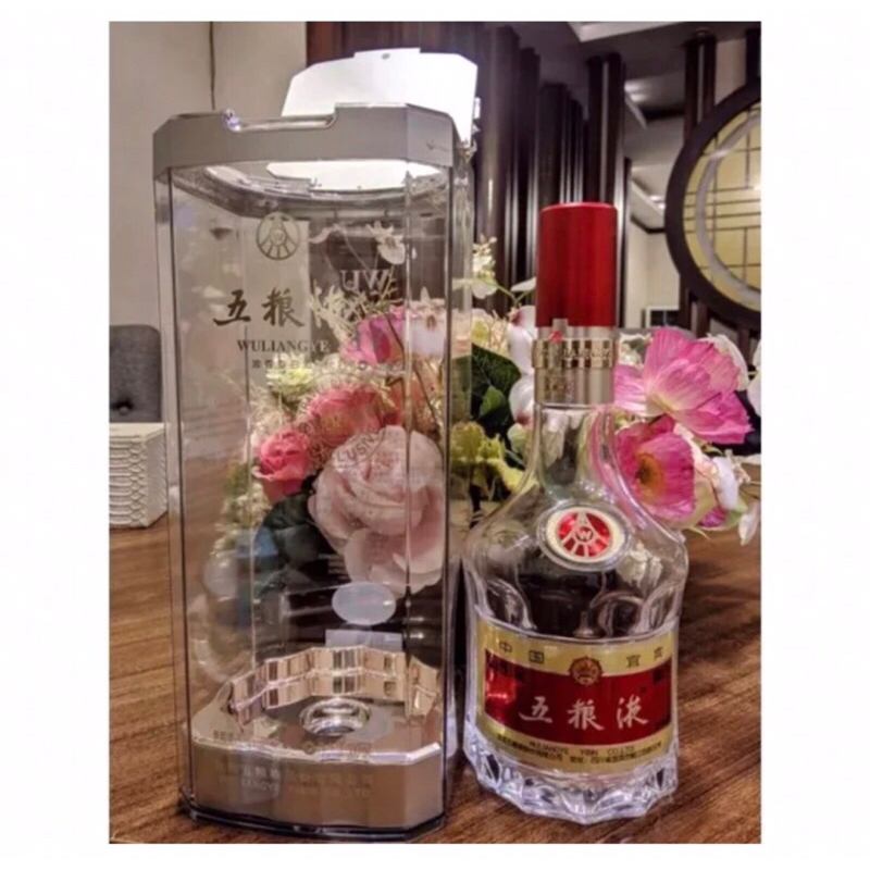 botol bekas arak china / botol pajangan / botol import