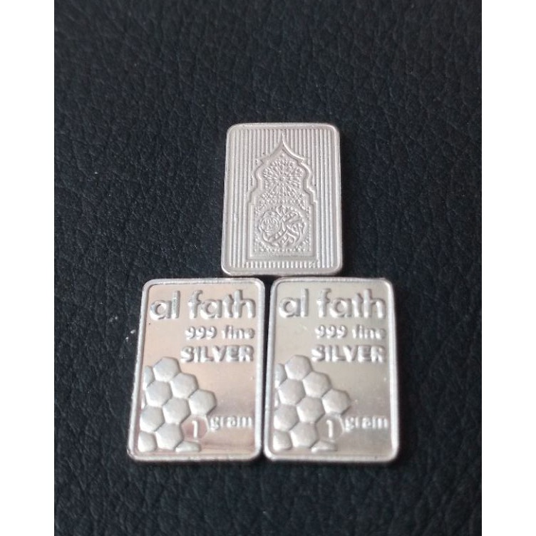 Yang terbaru perak batangan al fath albar bullion 1gr Logam Mulia fine silver 999 LM bukan antam sala wakala imn