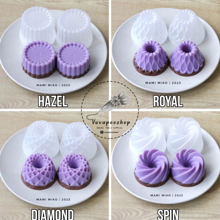 Lagi Tren.. Cetakan Puding Mini Series / Cetakan Puding Kecil / Loyang Puding Premium