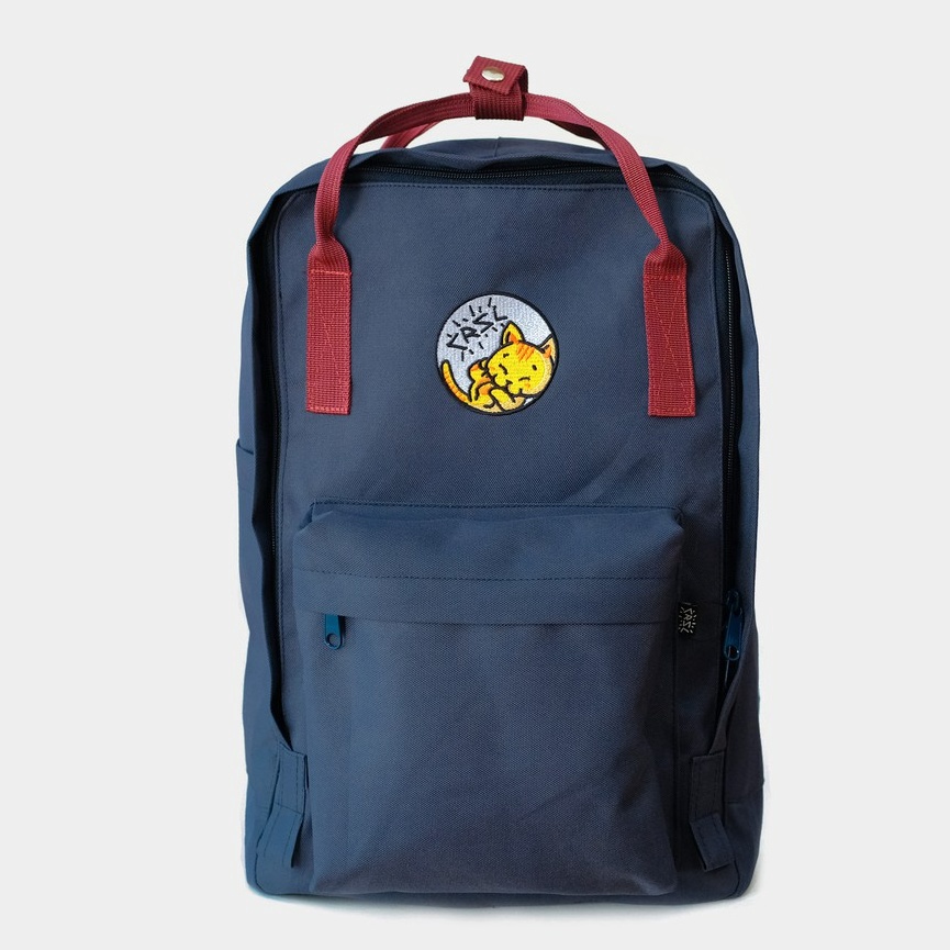 Limited Product CRSL  Chilo Bakku Pakku | Navy | Tas Ransel Laptop | Backpack
