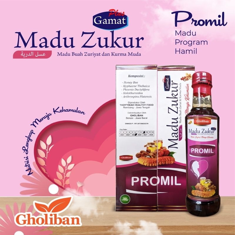 

RK60 Madu Promil Gholiban Madu Zukur Zuriat Kurma