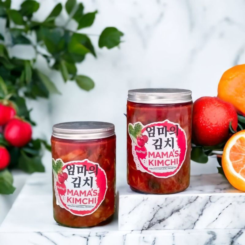 

NoPre Mama's Kimchi in Glass Jar 750gr (VEGAN / HOT)