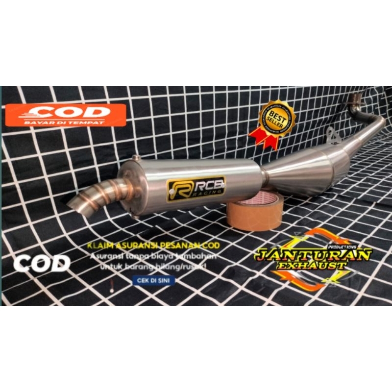 Knalpot Standar Racing Fiz-R Stainless