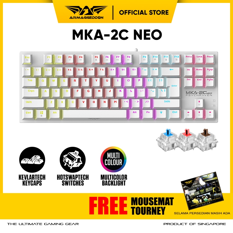 Armaggeddon Keyboard Mechanical Gaming MKA-2C NEO Psychraven