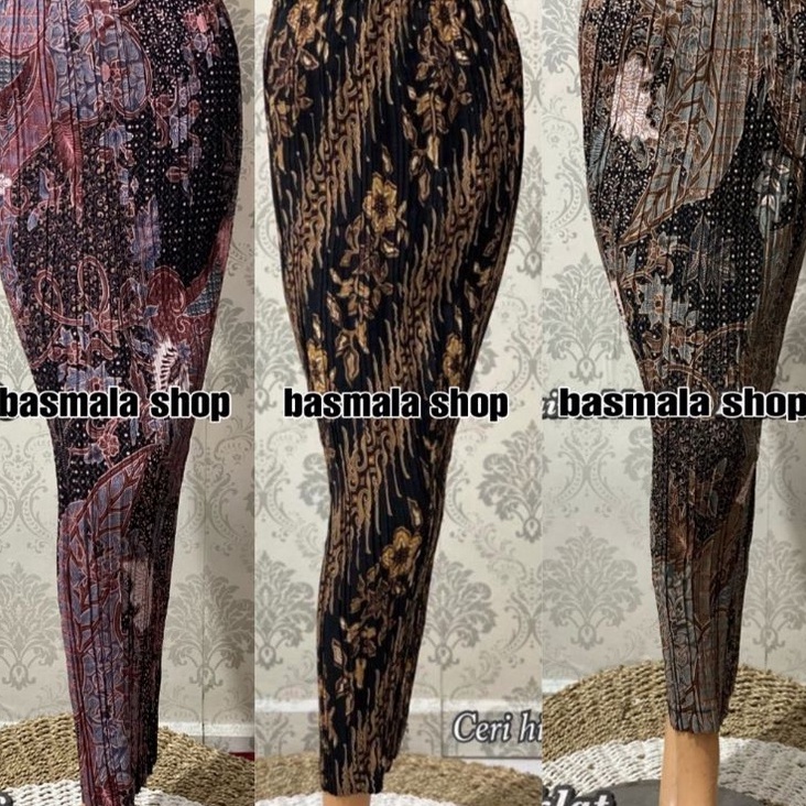 Terkini ROK PLISKET BATIK / ROK PLISKET / BAWAHAN KEBAYA / ROK KEBAYA / ROK WISUDA / PAYA HIJAU