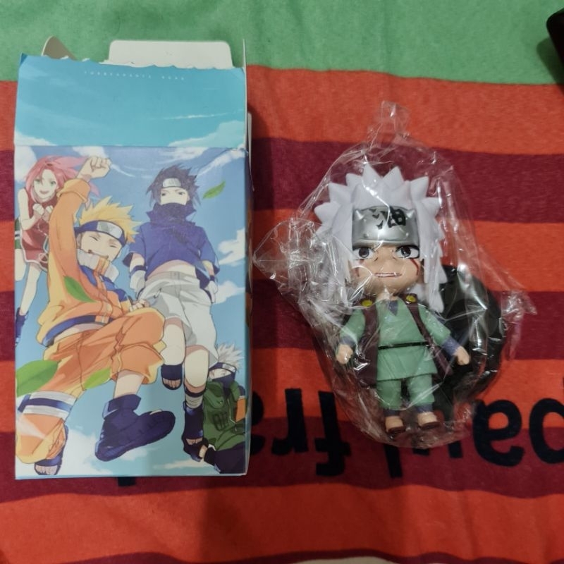 Gashapon Figure Anime Naruto Jiraiya Frog Katak BlindBox