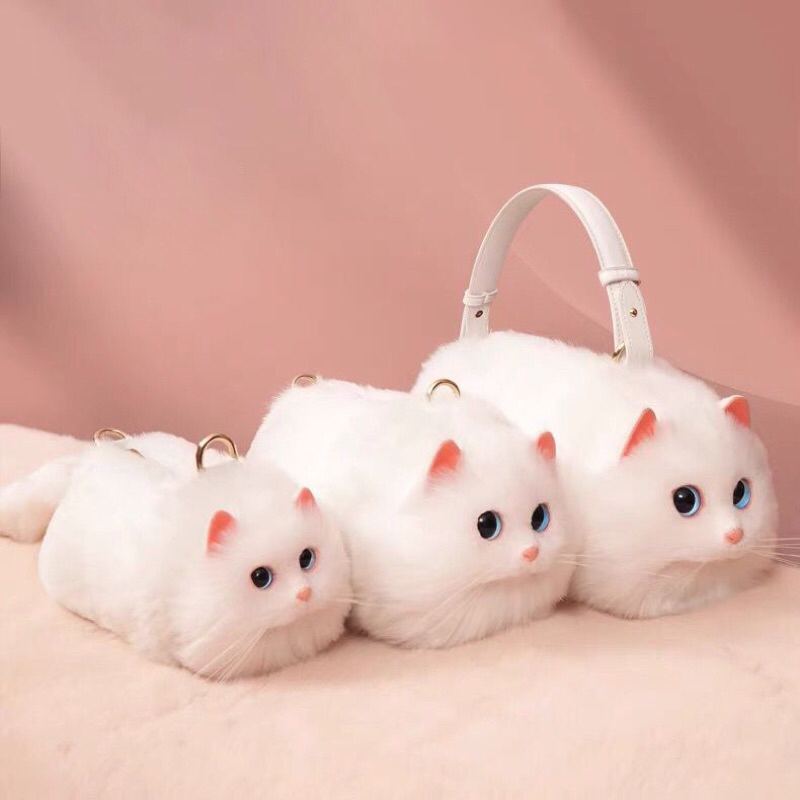 TAS KUCING VIRAL MAOTAIMENG / TAS PREMIUM MODEL KUCING KEKINIAN / TAS IMUT / TAS LUCU / SLING BAG KU