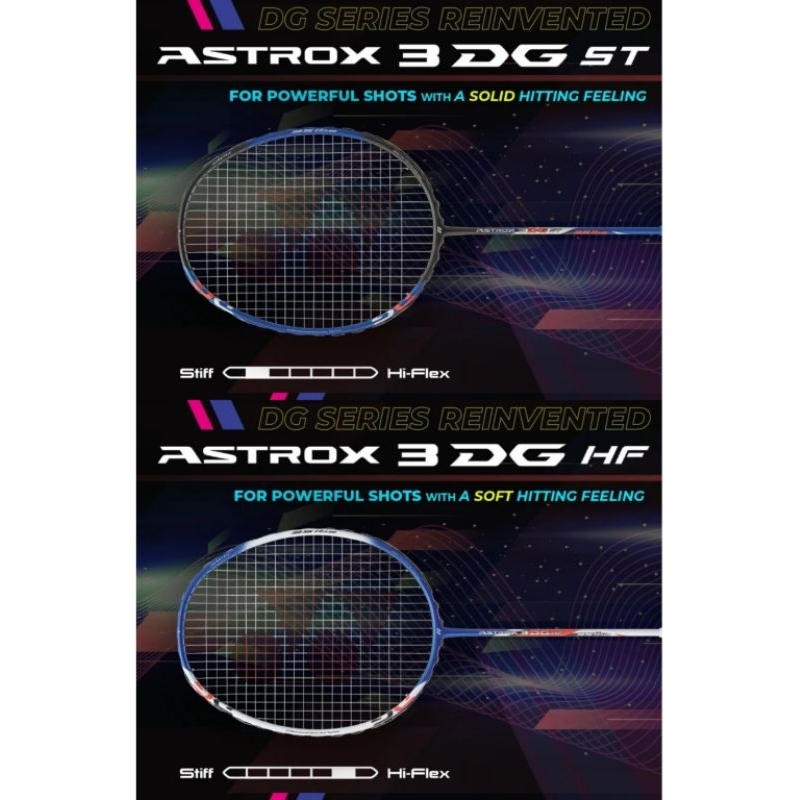 raket badminton Yonex astrox 3 dg St & astrox 3 dg hf