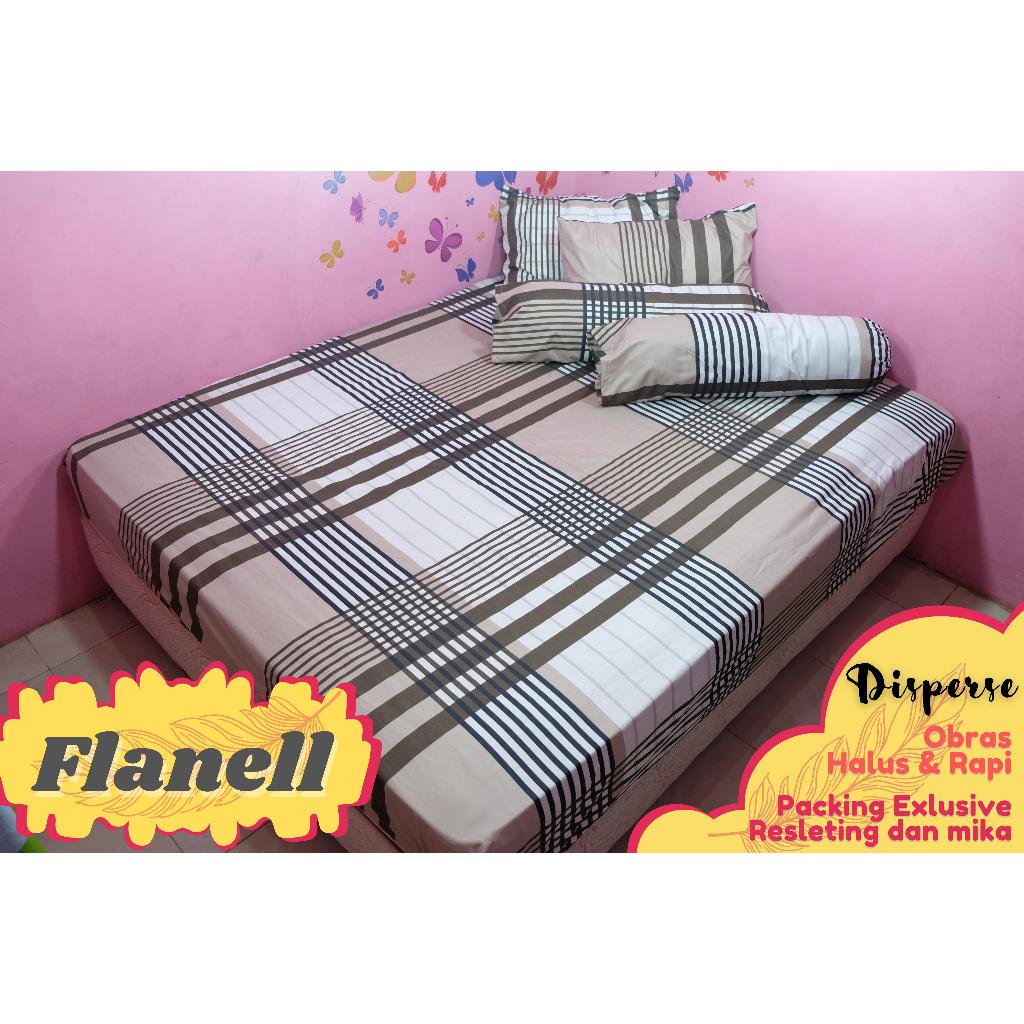 Sprei Disperse Size 180x200 /  Sprei Katun Disperse