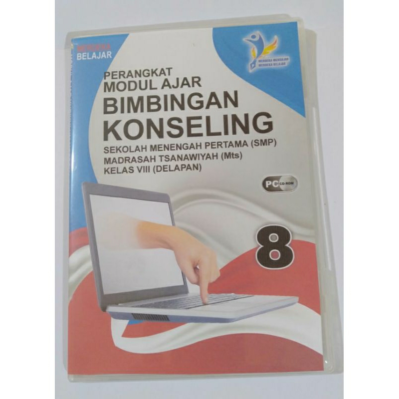CD Perangkat Pembelajaran RPL Kurikulum Merdeka Bimbingan Konseling (BK)Kelas 8 semester 1 & 2isi