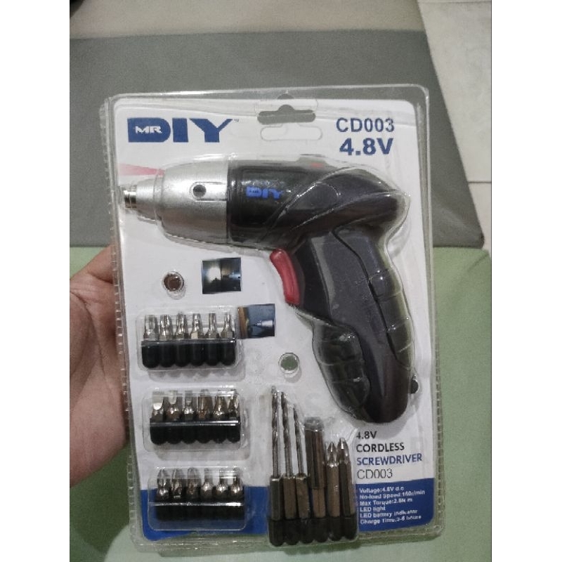 Obeng elektrik MR. DIY Electric Screwdriver