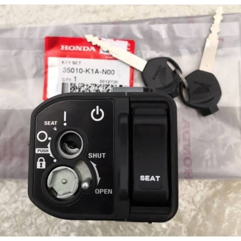 35010-K1A-N00 KEY SET BEAT 2021 KEY SET BEAT DELUXE KEY SET BEAT STREET 2021 KUNCU KONTAK BEAT LED K