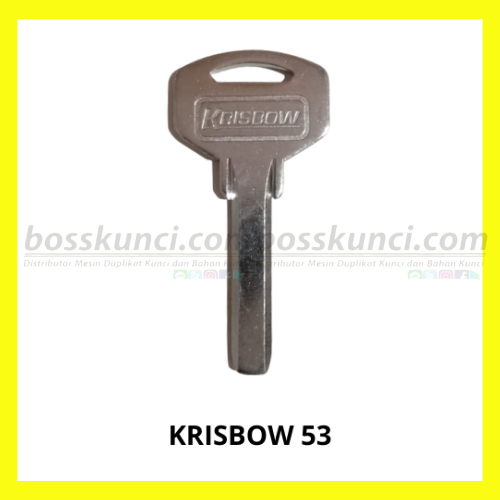 Bahan Kunci KRISBOW 53 ASLI (Foto Real) Keyblank Krisbow 53 Original Krisbow 53  Kunci Krisbow 53 Or