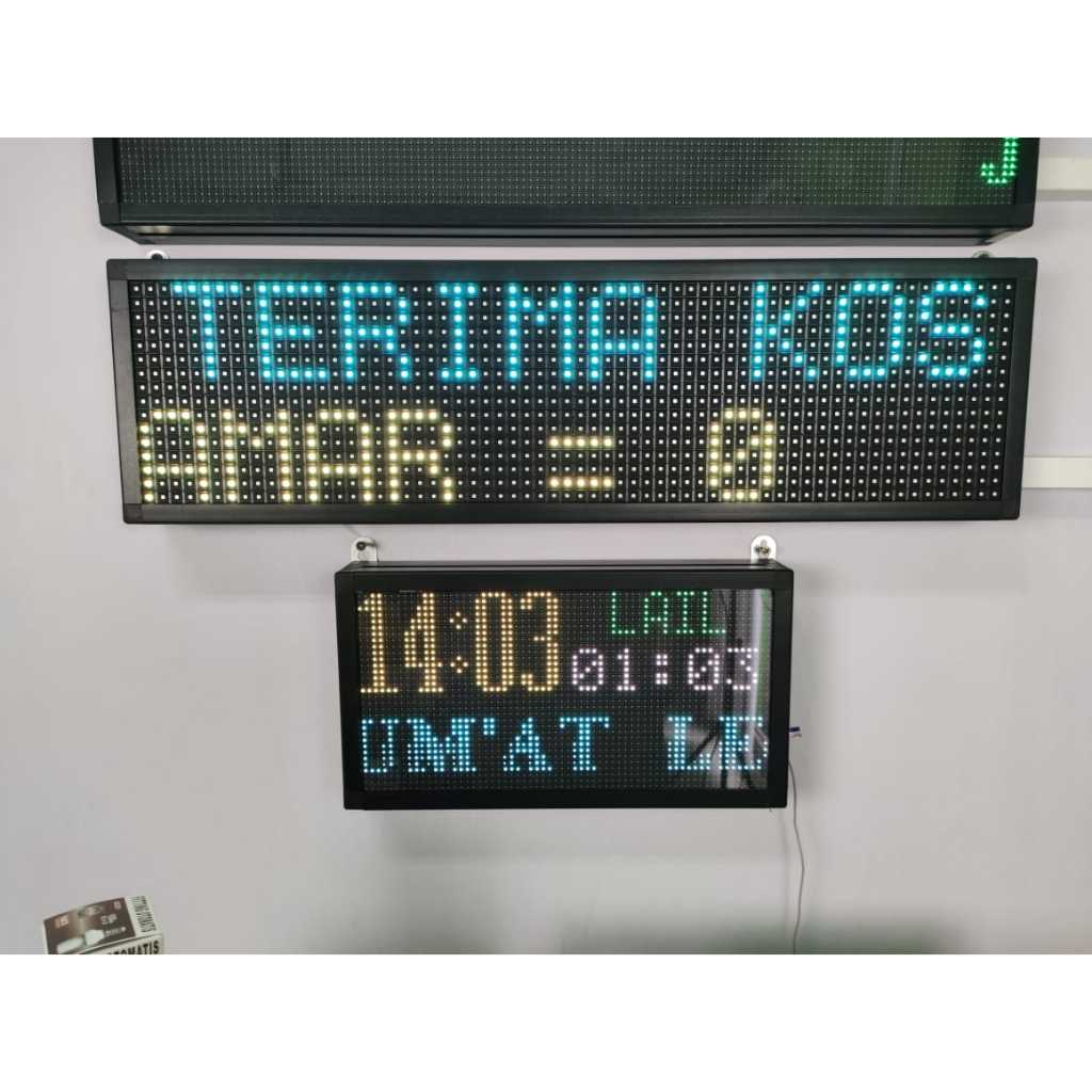 Jam Running Text, Jam Running Text Toko, Running Text (JTR 70)