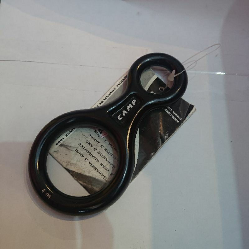 CAMP Figure eight 35kn descender alloy alumunium figure 8 wall climbing rescue belay ascenderr