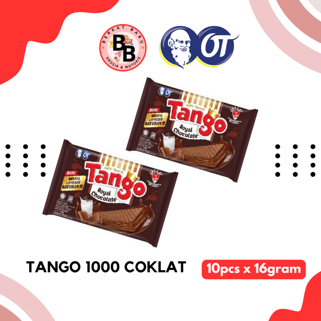 

[BB SNACK] TANGO SACHET PACK 16GRAM KEMASAN TOPLES ISI 20 PCS