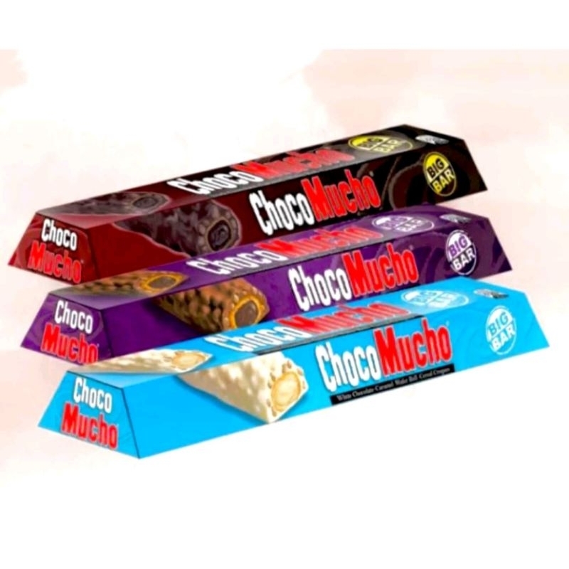 

Choco mucho - Big bar wafer roll chocolate 125gr