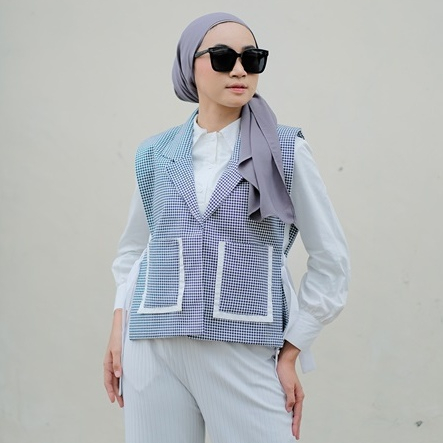 TUNIQUE | Nami Series –  Hikaru Vest | Atasan Wanita | Vest | Outer | Rompi