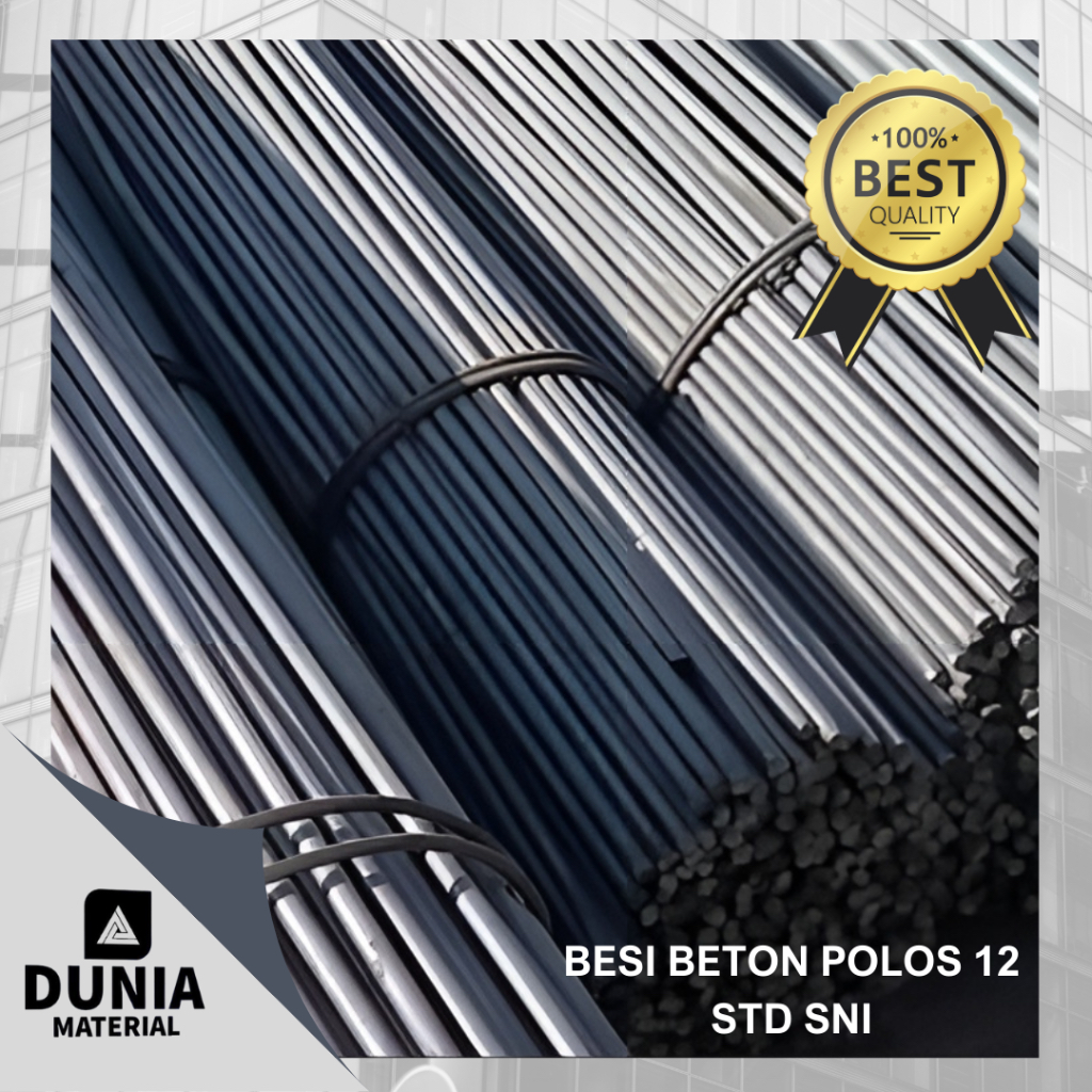 Besi Beton Polos 12 Mm STD SNI