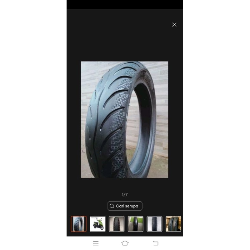 ban belakang Maxis ring 14 90/90 tubles