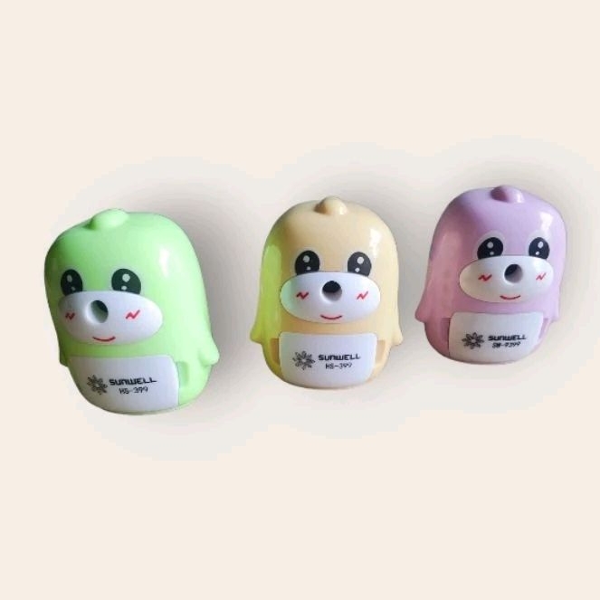 

rautan/serutan/orotan/sharpener pensil putar fancy animal HS399