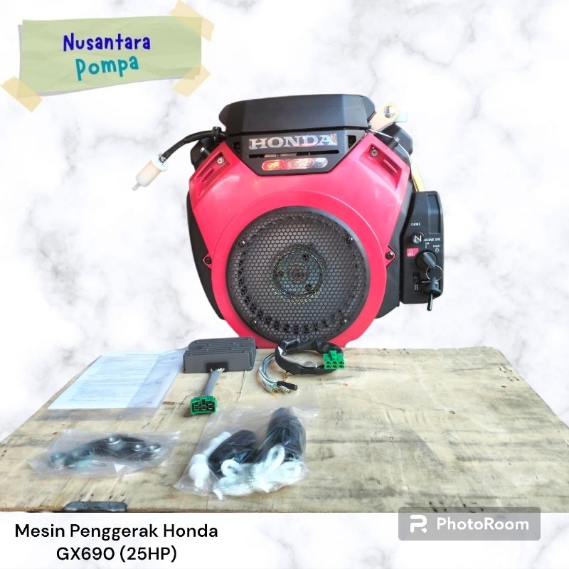 Mesin Penggerak Honda GX690 Twin Engine / Engine Honda 25HP Stater
