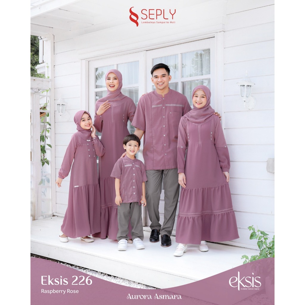 Sarimbit Seply Eksis 226 Raspberry Rose, Kaseo 201, Meyra 213, Kliko 141, Selia 138