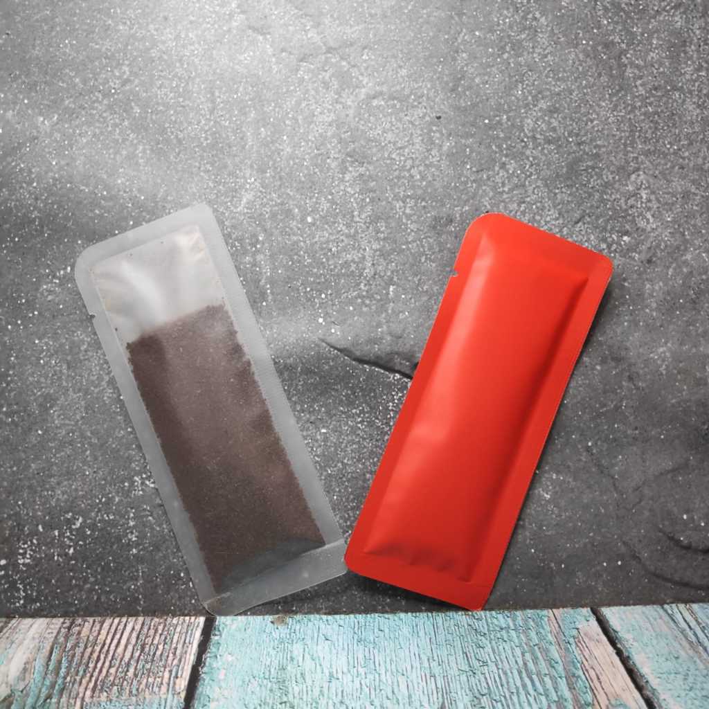 Kemasan Sachet Kecil 10gr Merah | Sachet Stick 5cm x 12,5cm | Sachet Kopi Tubruk