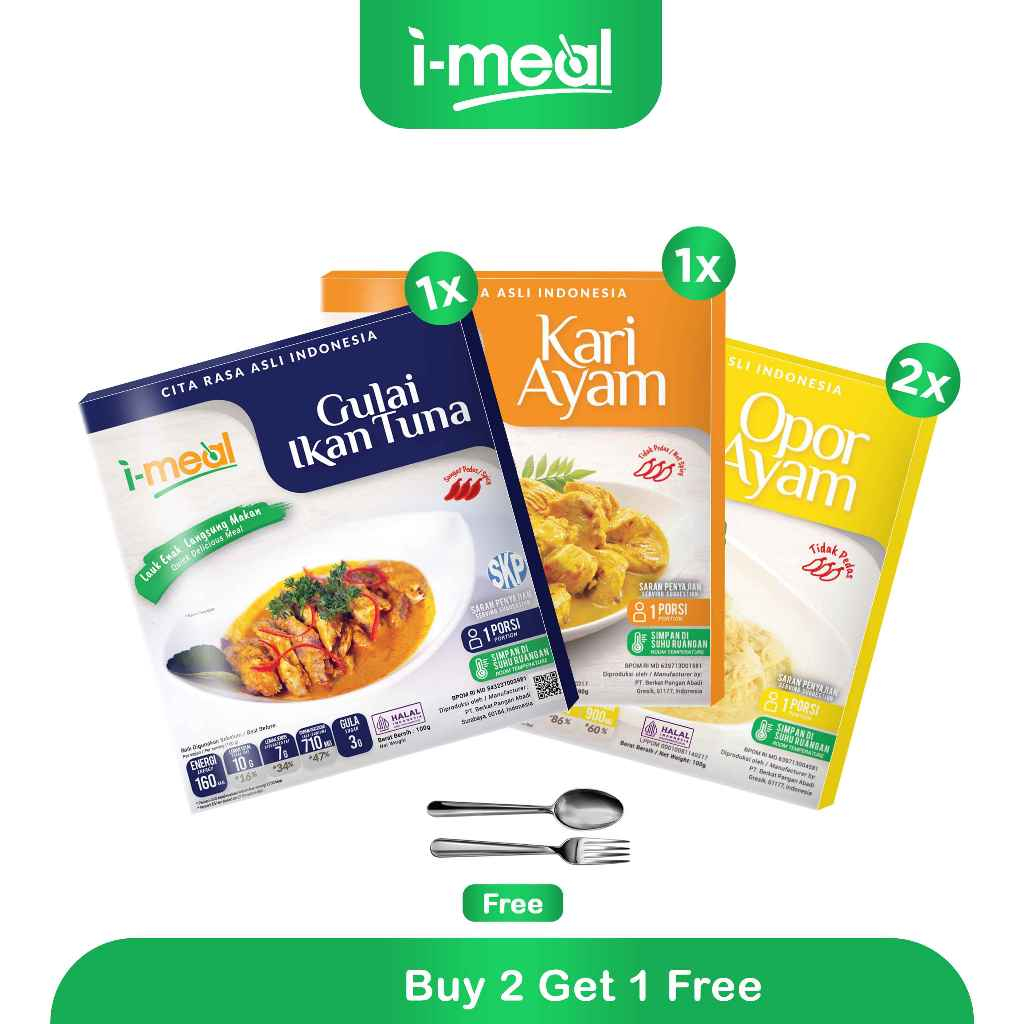 

Paket i-meal free Sendok Makan 4
