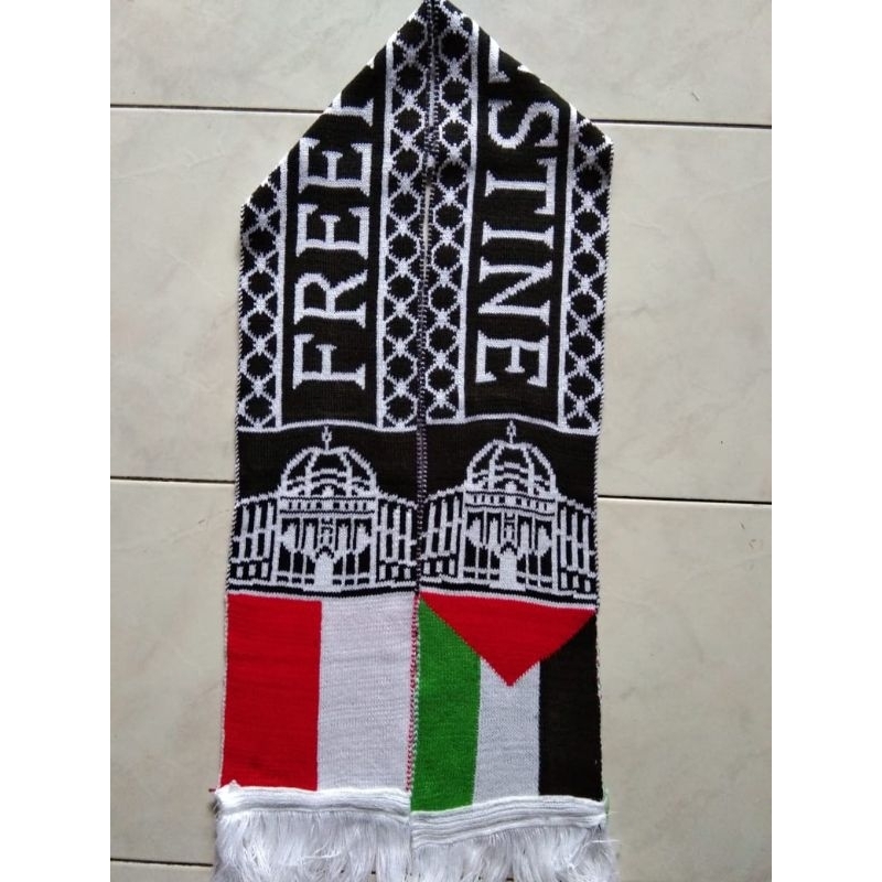 Syal free palestine/syal umroh digital