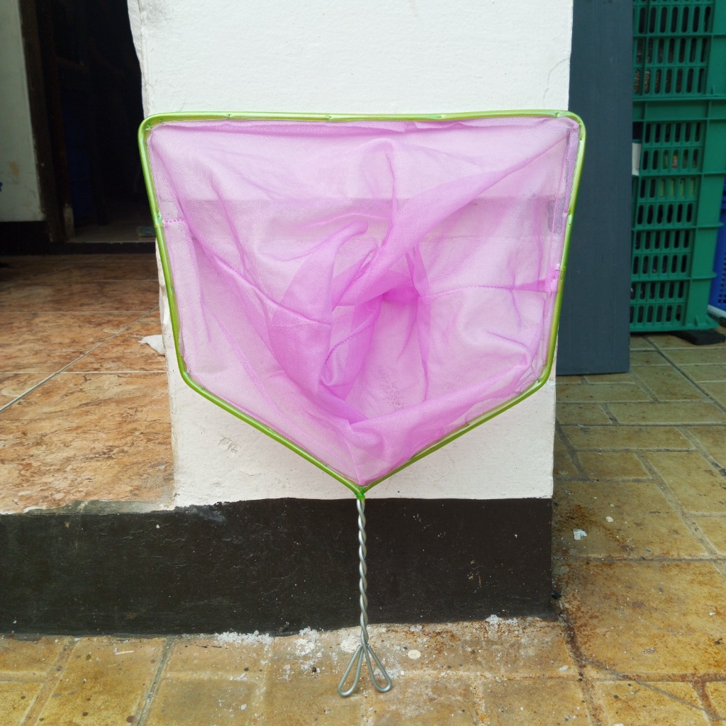 JARING IKAN SEROKAN IKAN CUPANG JARING SESER BESAR ALUMUNIUM 30 CM