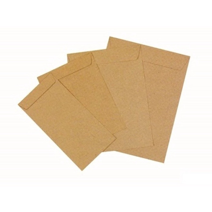 

✨ AMPLOP COKLAT POLOS FOLIO [PACK] grosir