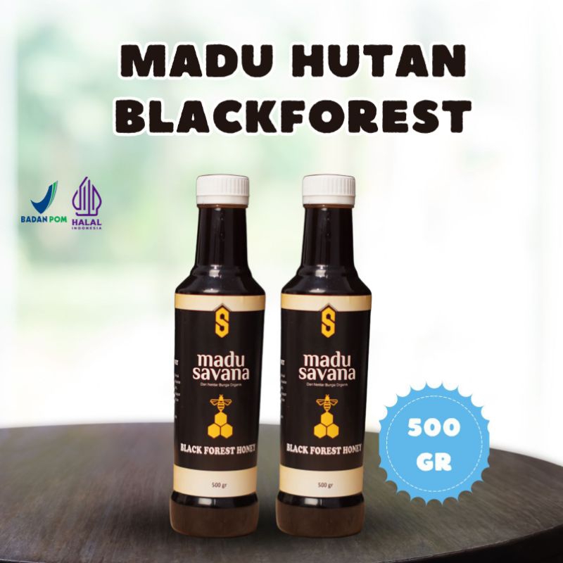 

Madu Savana Blackforest Hutan Super 500 gram