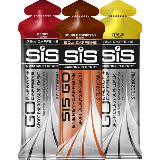 

New Recommended SIS GO GEL Caffein Kafein Energy Isotonic BPOM 60ml
