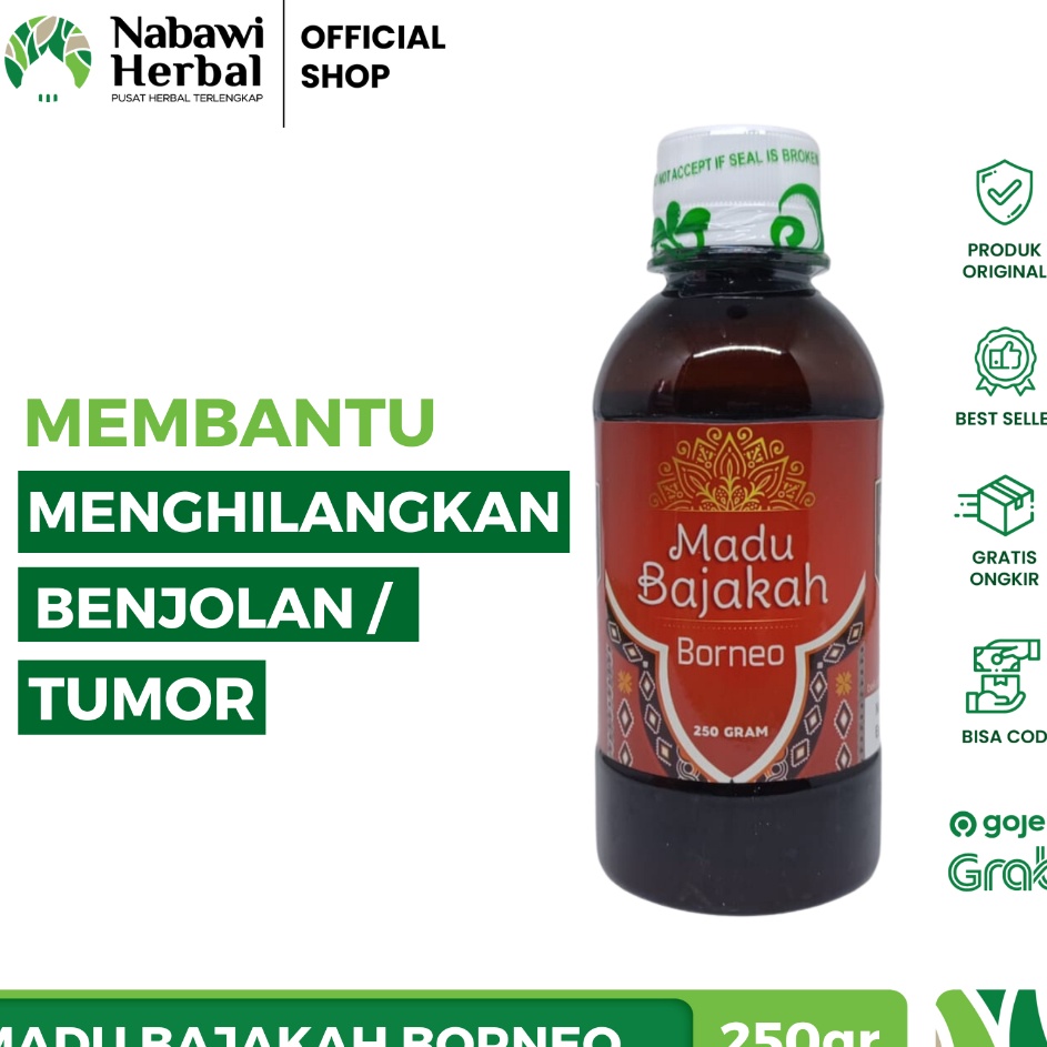 

Cuma satu hari MADU BAJAKAH BORNEO - Madu Bajakah asli Kalimantan 250gr