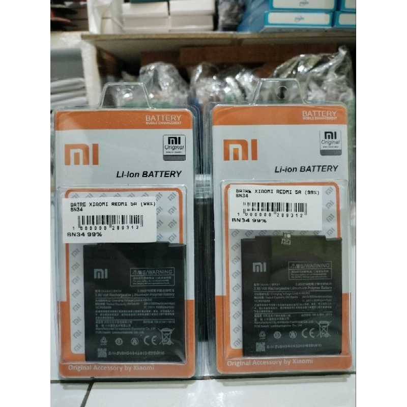 BATRE XIAOMI REDMI 5A ORIGINAL BN34