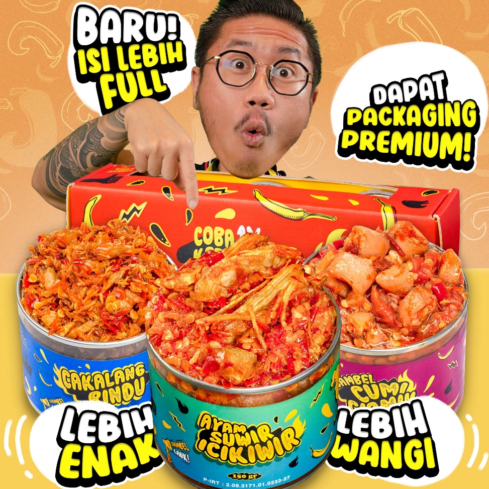 

Disc Xtra Eatsambel - Paket Favorit Mas Yangun (Set 3)