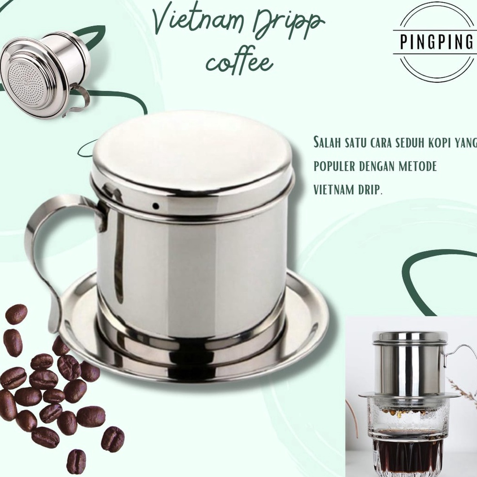 

Klaim promo Vietnam Drip XL / Vietnam drip 7Q Ulir silver atau Black